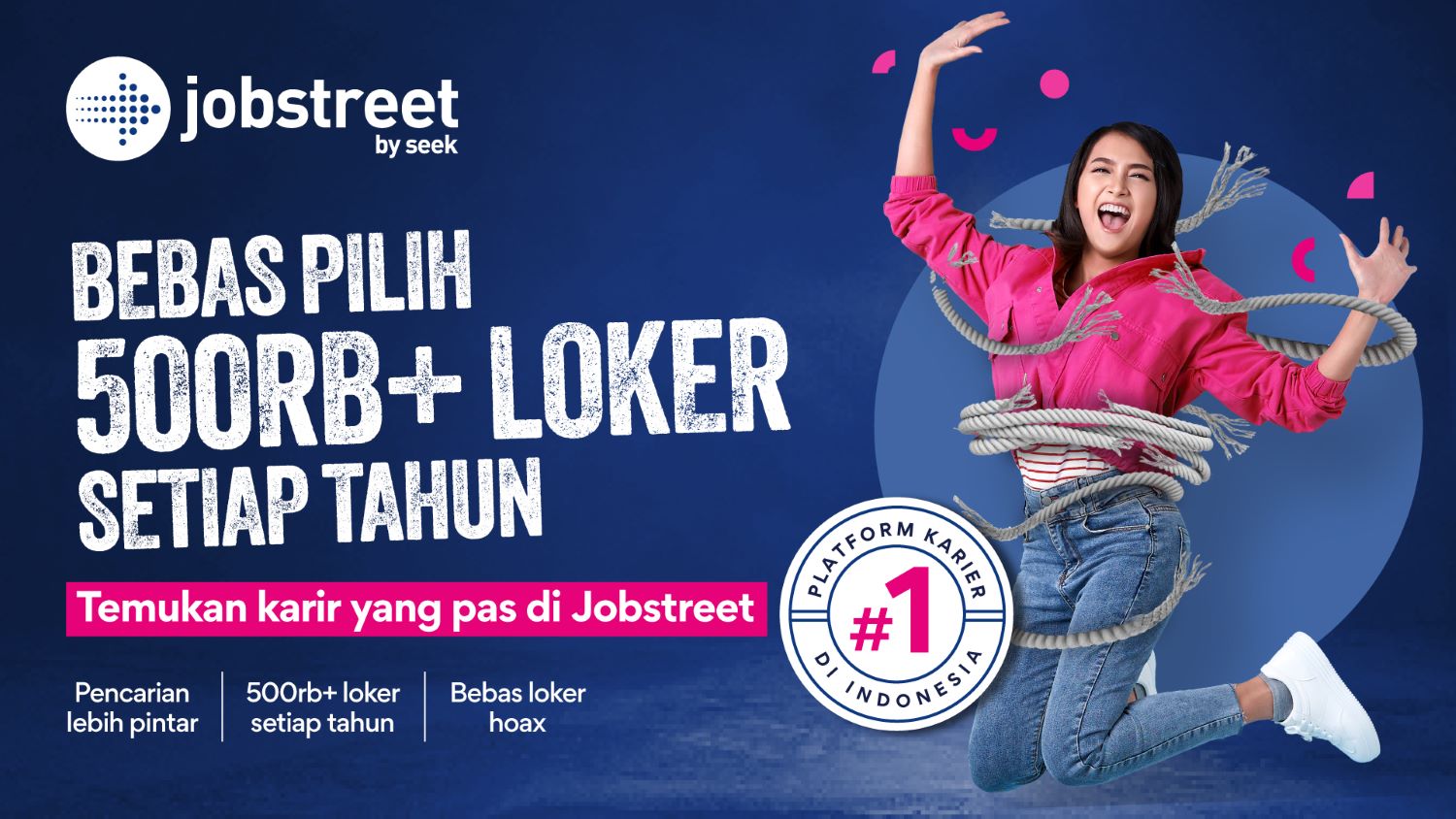 LOWONGAN KERJA: Jobstreet Hadirkan Iklan Lowongan Kerja Gratis