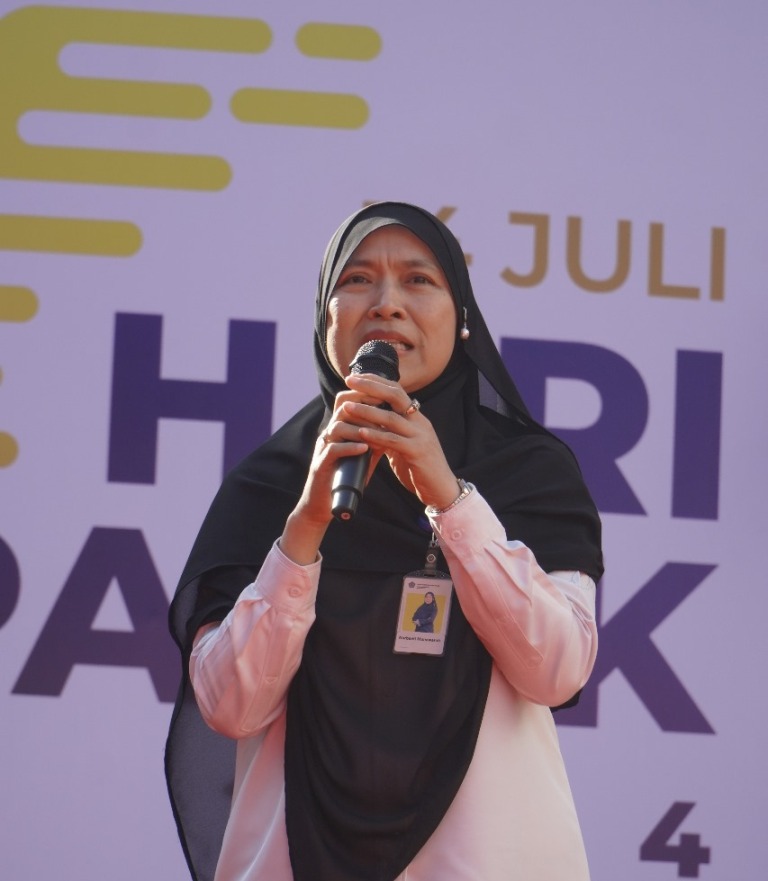 HARI PAJAK: Nurbaeti Munawaroh selaku Kepala Kanwil DJP Bali ditemui di sela kegiatan peringatan  Hari Pajak Tahun 2024 di Kantor Wilayah Direktorat Jenderal Pajak Bali, Selasa, 16 Juli 2024.