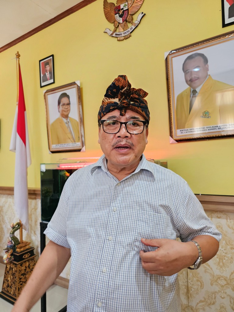 Ketua DPD Golkar Bali Dr I Nyoman Sugawa Korry