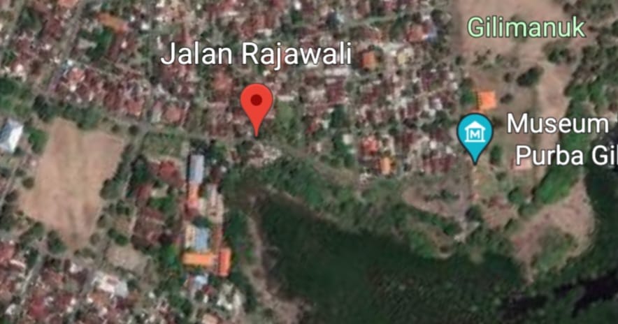 TERMONITOR: Lokasi penggerebekan salah seorang perwira dengan jabatan Kasat di lingkungan Polresta Denpasar di kawasan Gilimanuk.