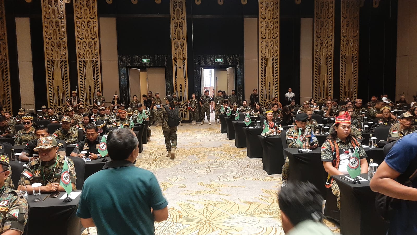 Para peserta Mubes LPDAK-KT-KB ke III yang berjumlah 210 orang di hotel Stones Kuta, 27 Juli 2024