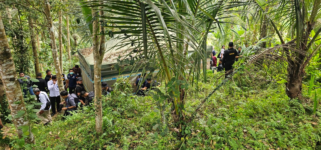 FAKTA: Pabrik narkoba di Payangn Gianyar yang digerek BNN beberapa waktu lalu.