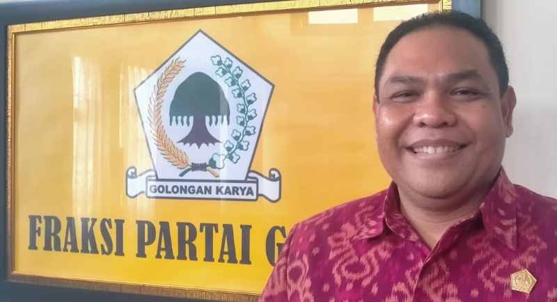 Ketua Fraksi Golkar DPRD Tabanan I Made Asta Dharma.(juliadi/radar bali)