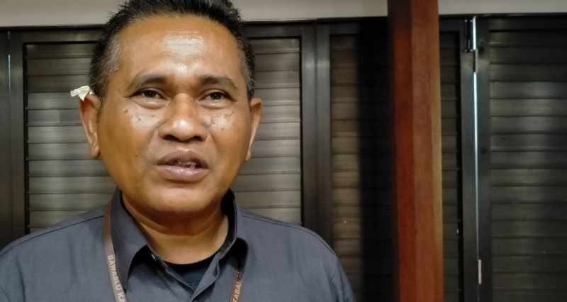 WASPADA PERUSAKAN : Ketua Bawaslu Tabanan,  I Ketut Narta. (juliadi/radar bali)