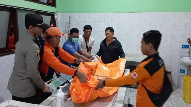 DITEMUKAN WARGA : Temuan jasad I Kadek Buda, 54 asal Desa Sampalan Tengah, Kecamatan Dawan di Sungai Unda,Klungkung. (Istimewa)