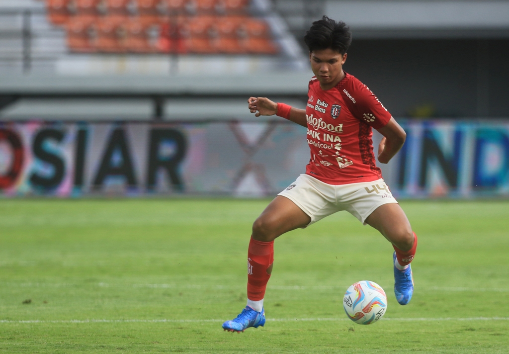 TIMNAS: Pemain Bali United, Kadek Arel menjadi bagian Timnas U-20 Indonesia