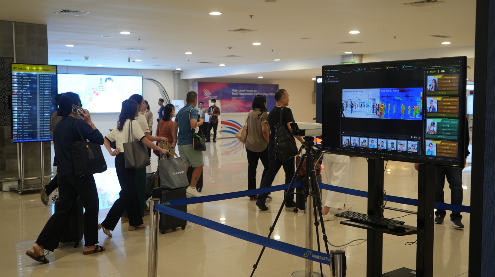 ANTISIPASI: Manajemen Bandara I Gusti Ngurah Rai telah melakukan langkah antisipasi terhadap penyebaran Virus MPox.