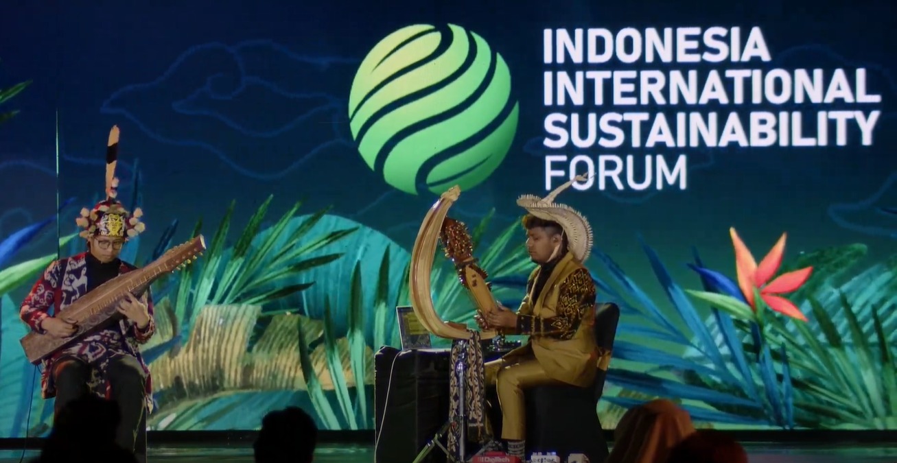 AMAN: Baner Indonesia International Sustainability Forum (ISF) 2024 menuai sukses penyelenggaraan dan pengamanan.