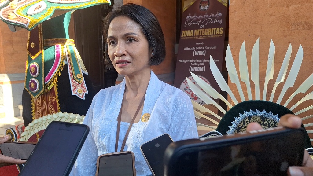 Ketua KPU Kota Denpasar, Dewa Ayu Sekar Anggaraeni.