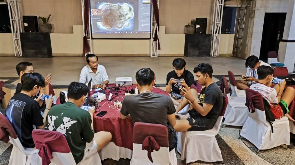 BERLAGA: Tim E-Sport telah melakukan persiapan untuk berlaga di PON Aceh-Sumut