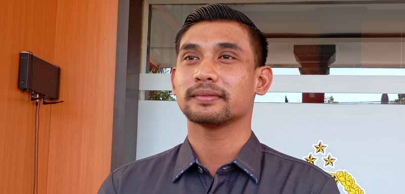 SUDAH PERIKSA SAKSI : Kasat Reskrim Polres Buleleng, AKP I Gusti Nyoman Jaya Widura. (francelino junior)