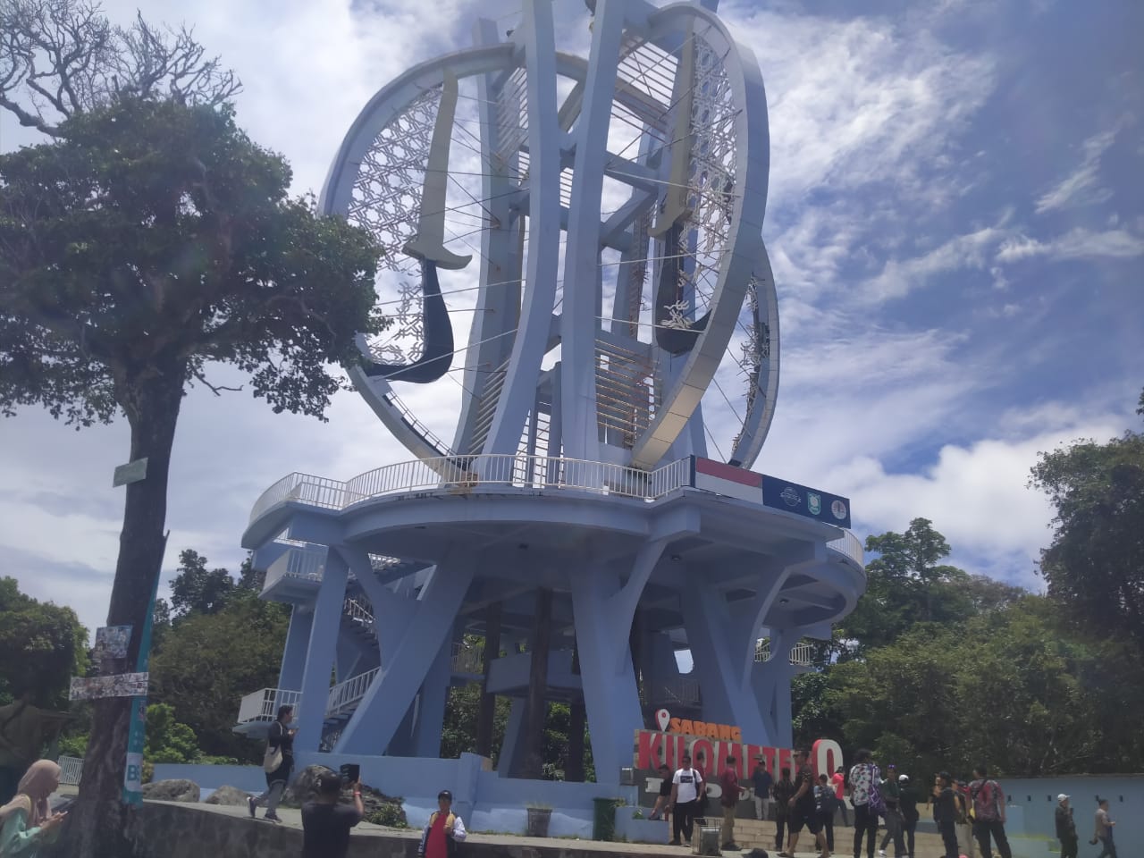 LIBURAN: Para atlet dari berbagai daerah usai tanding liburan ke Sabang, Aceh, Sabtu, 14 September 2024.
