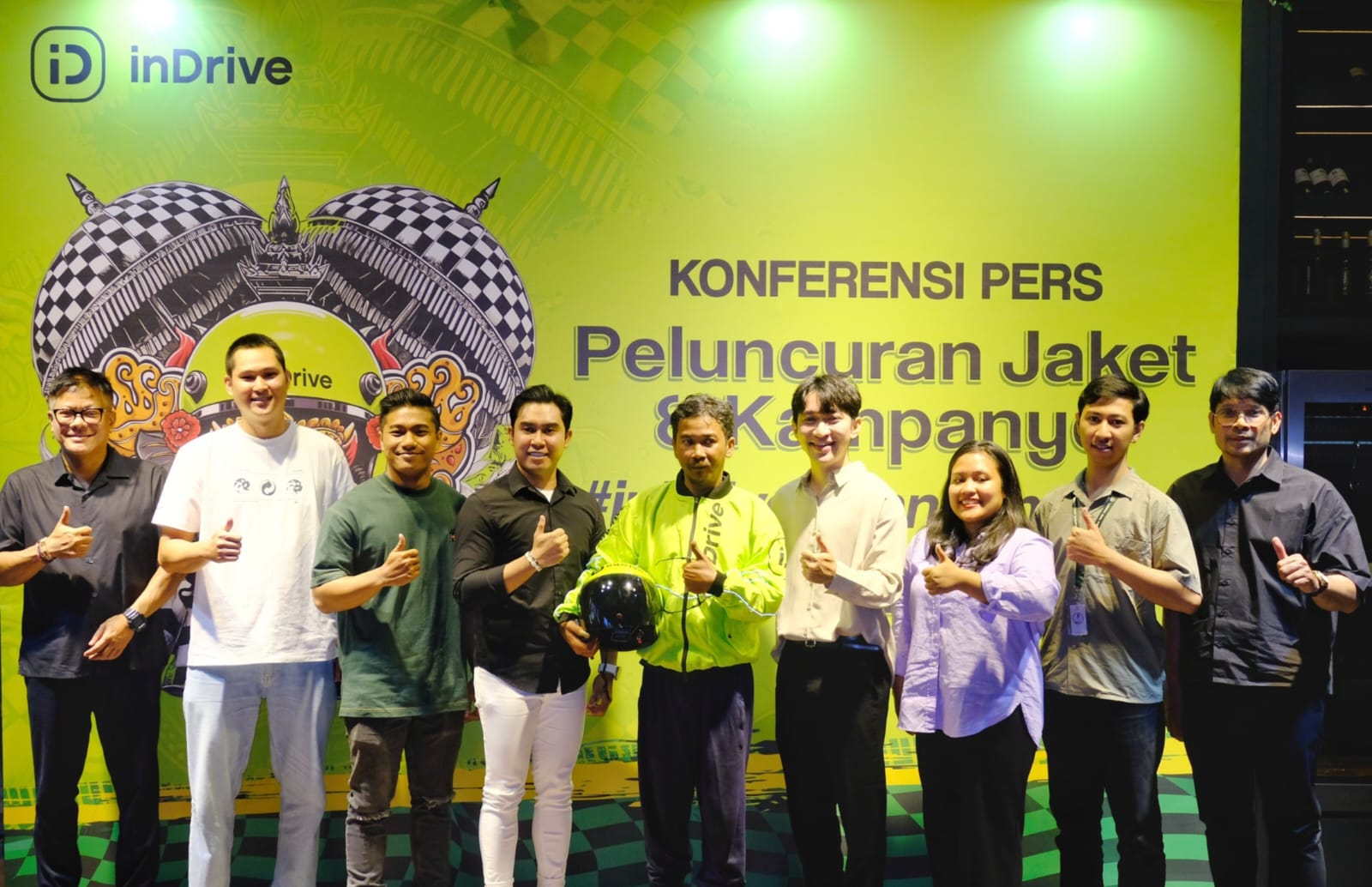 TAMPIL MENARIK: inDrive Memilih Bali Sebagai Tempat Berlangsungnya Event Launching Jaket dan Helm Baru sebagai Komitmen dalam Mendukung Keselamatan Pengendara.