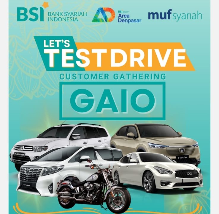 PAMERAN SERU: Flayer GIAO yang digelar BSI Area Denpasar di The Keranjang Bali, 28 September 2024