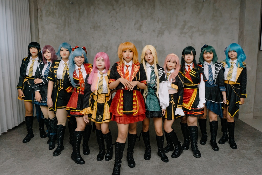EKSIS: Cosplay dance cover KNH0048 masih eksis sejak tahun 2015.
