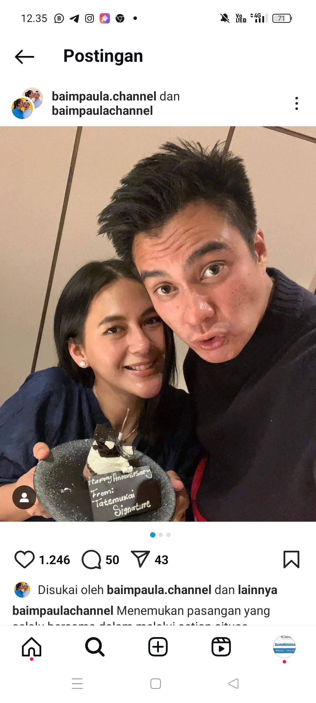 Baim Wong dan Paula Verhouven dalam proses perceraian