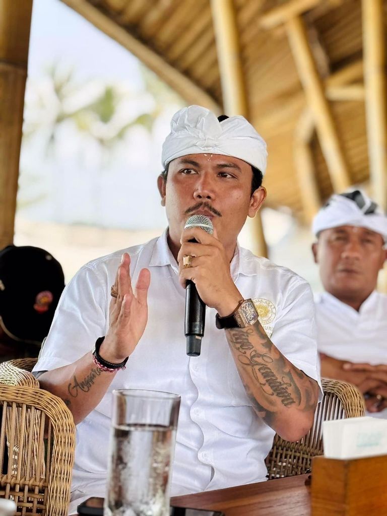 Kelian Banjar Adat Tegalgundul I Made Wira Atmaja