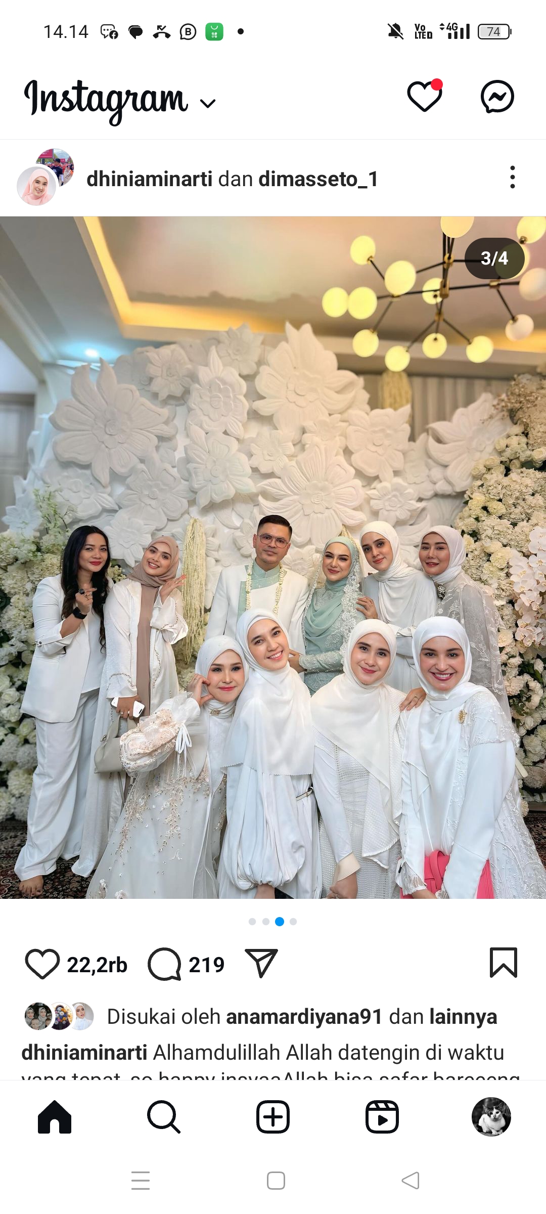 Pernikahan Irish Bella dan Haldy Sabri