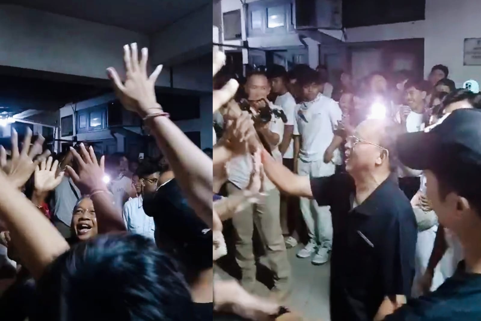 GEN-Z: Ratusan Gen Z ajang DBL 2024 di GOR Ngurah Rai Denpasar rebutan tos dan foto bareng Wayan Koster (Cagub Bali Nomor 2 Koster-Giri), Jumat 18 Oktober 2024 malam.