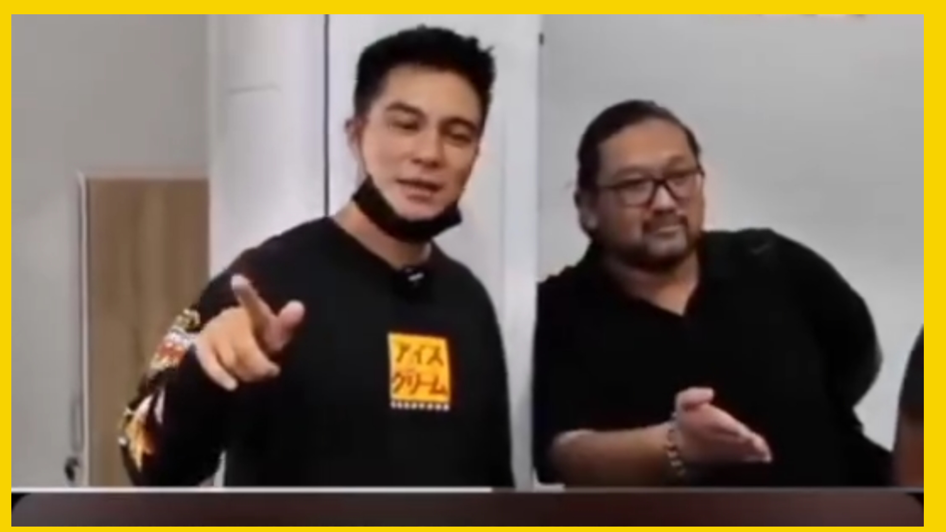 Baim Wong dan pria yang diduga bernama Nico yang diisukan berselingkuh dengan Paula Verhouven