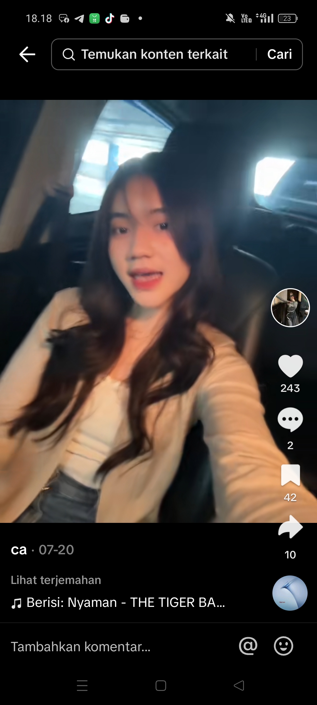 Anak tiri Irish Bella