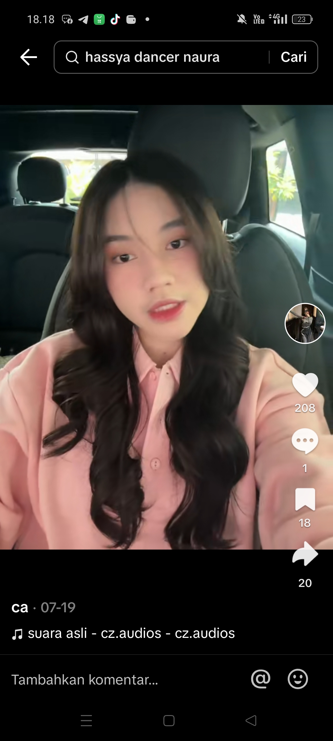 Putri Haldy Sabri buah pernikahan terdahulunya