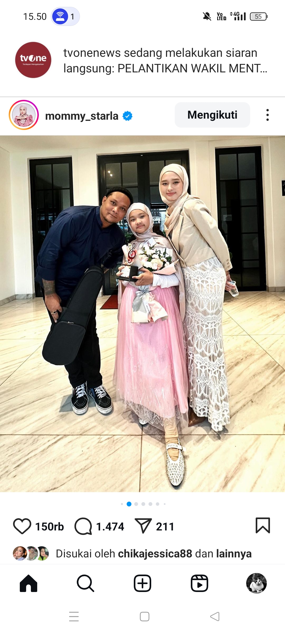 Inara Rusli, Starla dan Virgoun