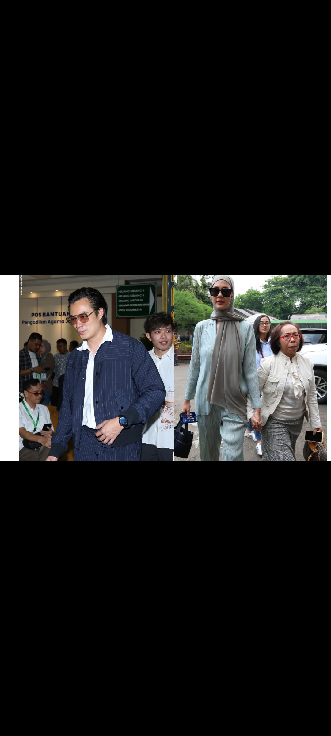 Sidang cerai Baim Wong dan Paula Verhouven