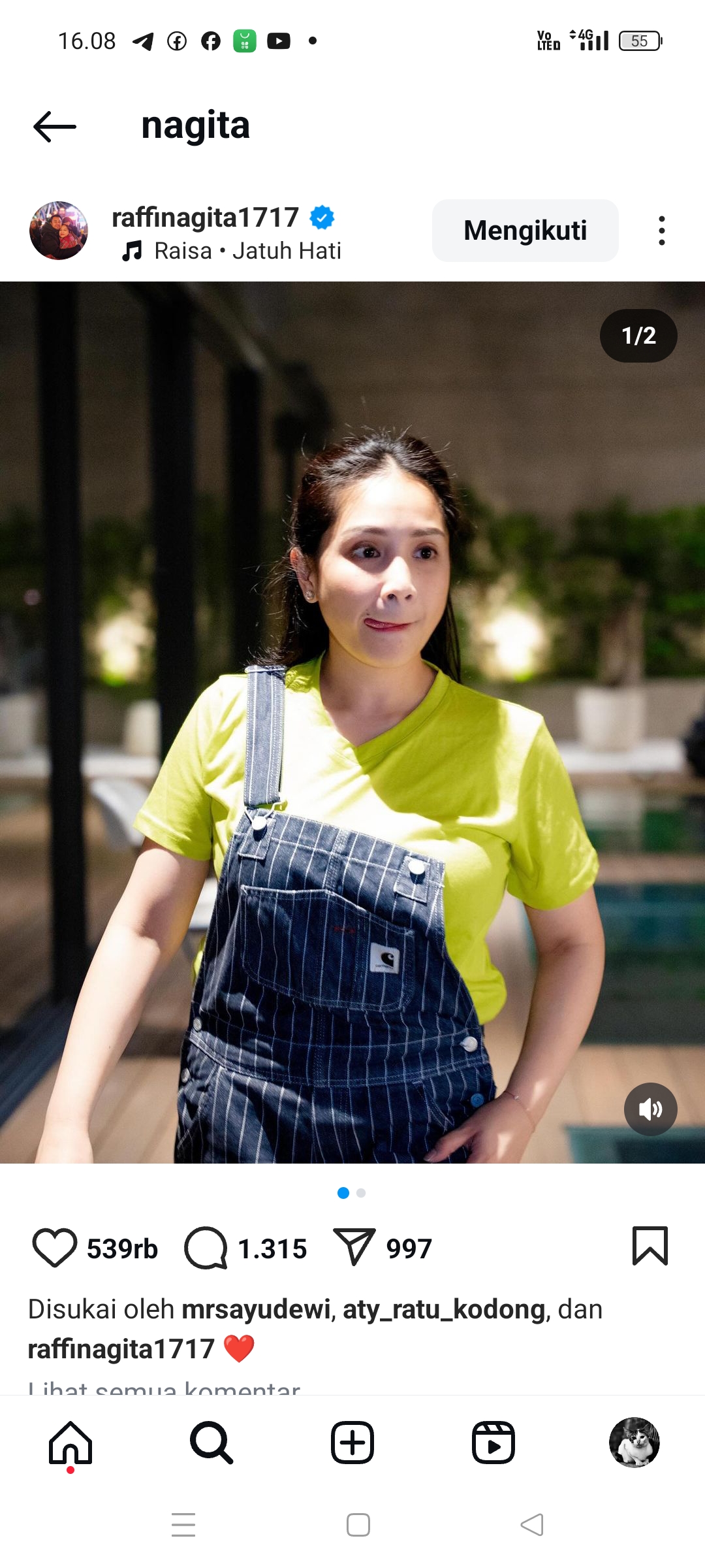 Nagita Slavina istri Raffi Ahmad