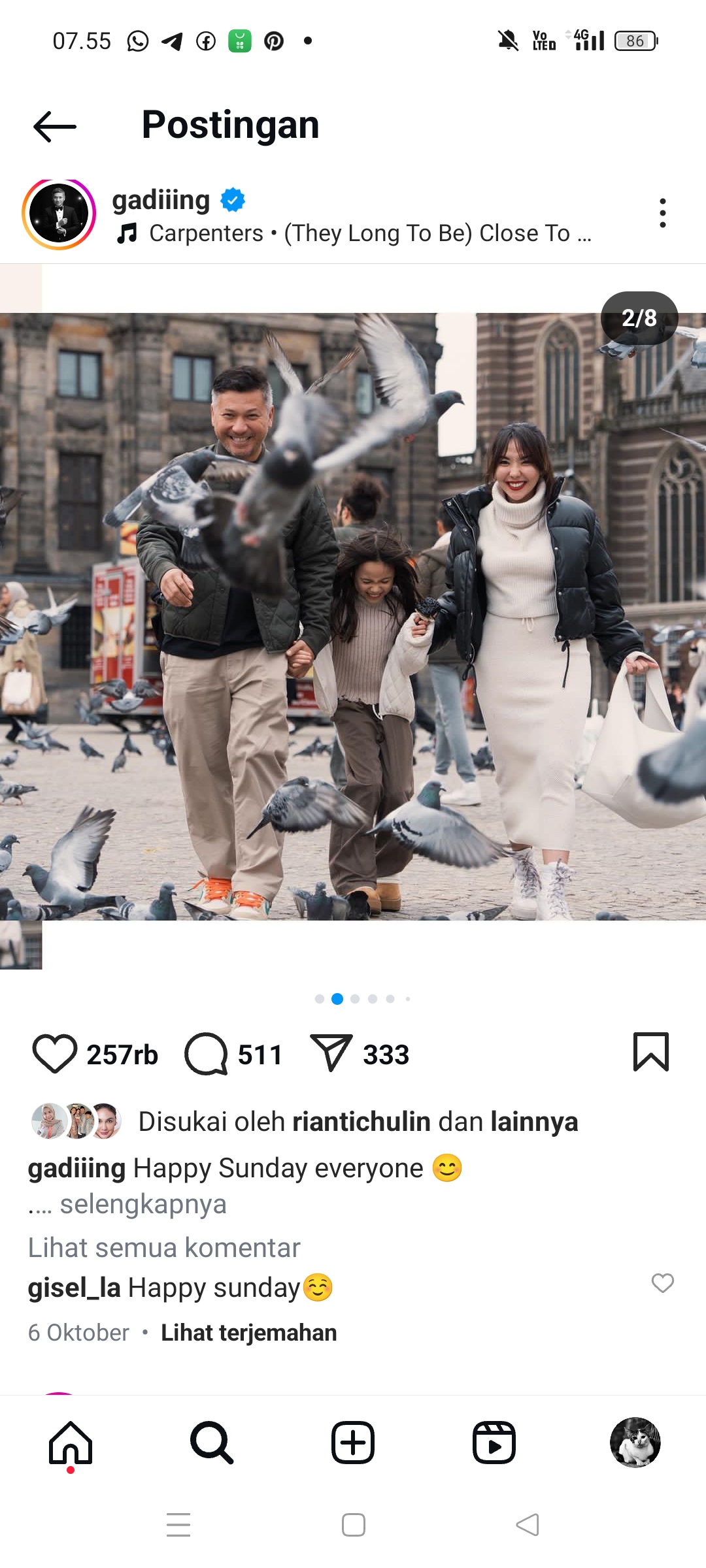 Gading Marten, Gempita dan Gisella Anastasia