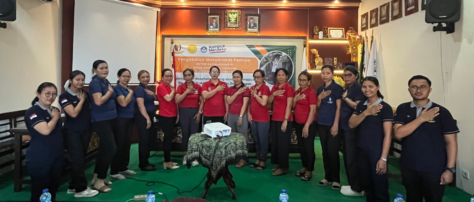Pelatihan Posyandu Jiwa Desa Ketewel.