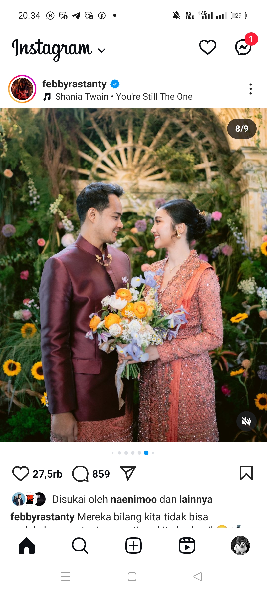 Febby Rastanty dan Drajat Djumantara