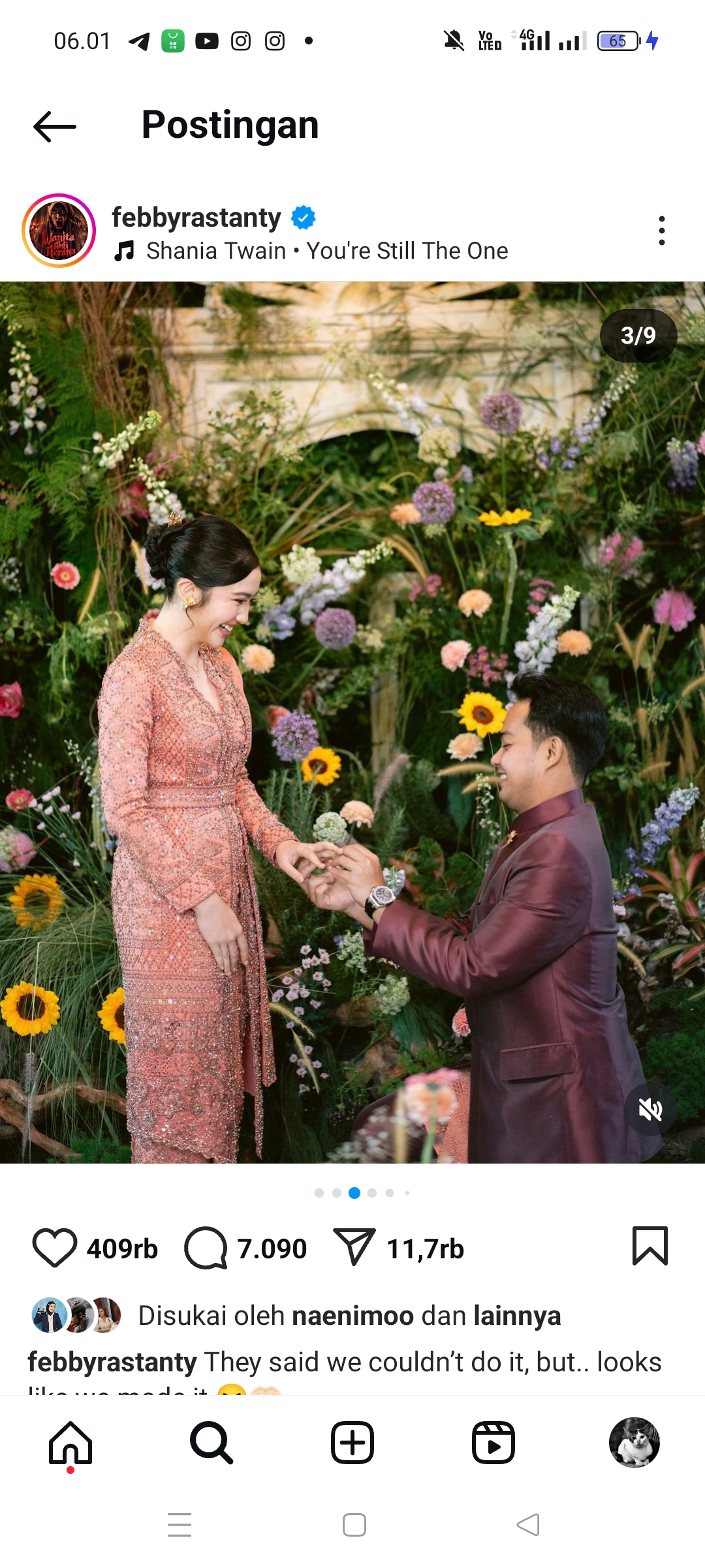 Febby Rastanty dan Drajat Djumantara