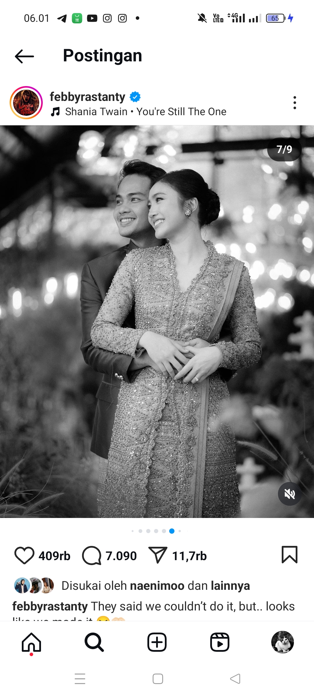 Febby Rastanty dan Drajat Djumantara
