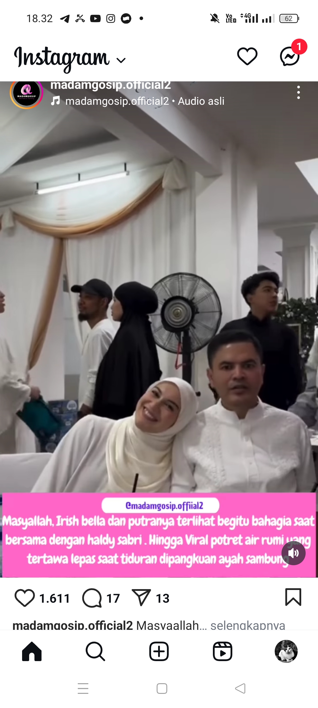 Irish Bella dan suami barunya