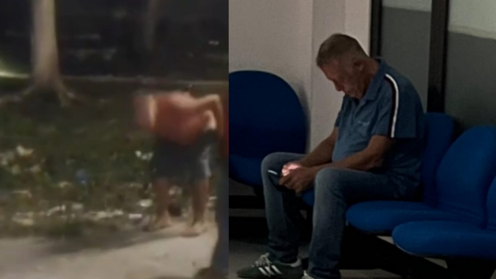 ULAH NAKAL: Mr. Hans Remco Clipp, 60, Plorotin Celana dan umbar bokong serta caci maki warga lokal dilepas oleh Imigrasi Ngurah Rai.