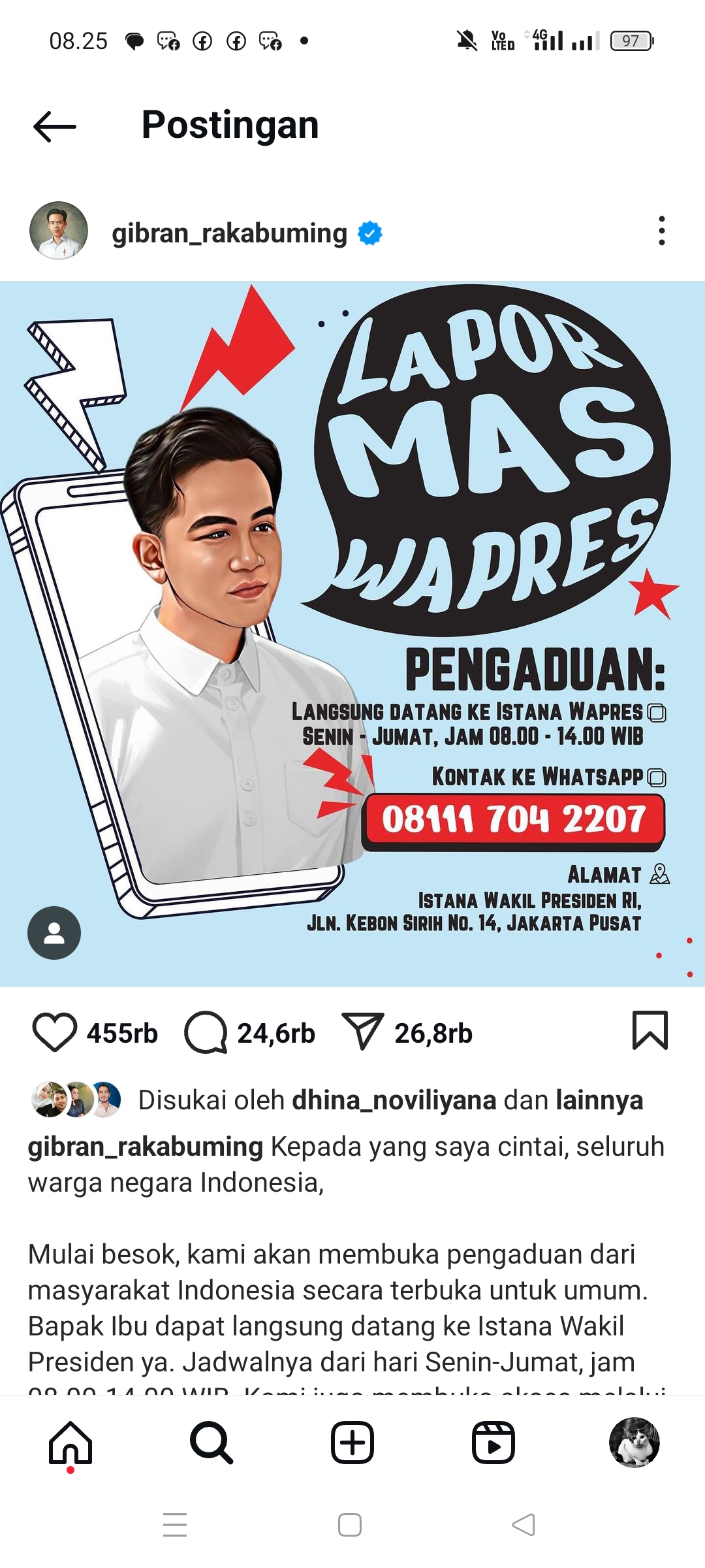 Gebrakan baru Wakil Presiden Gibran