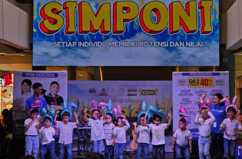 BERTALENTA: SMP Tunas Bangsa menggelar Expo Gelsisi menumbuhkan potensi para siswa, di Mal Level 21. (Foto: Ni Kadek Novi Febriani/Radar Bali)