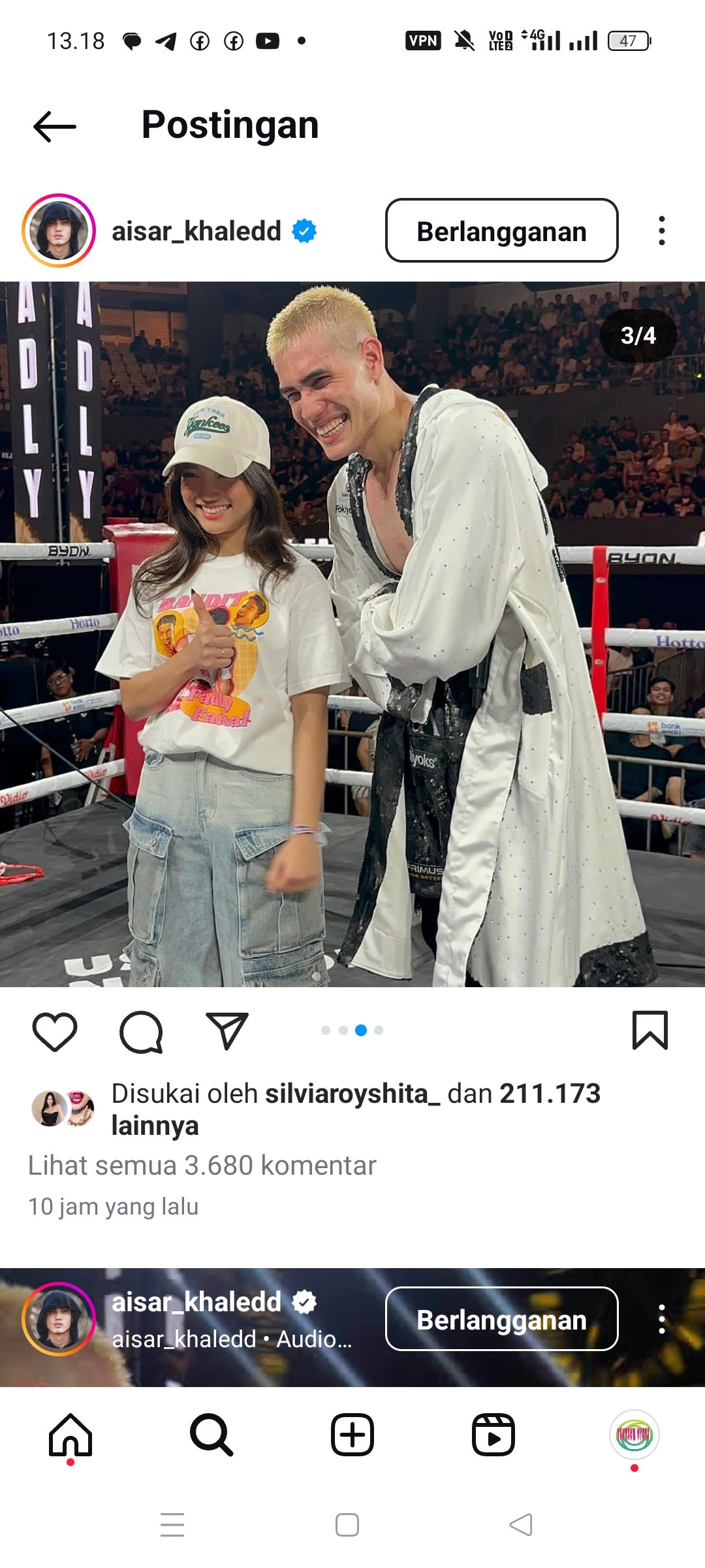 Aisar Khaled dan Fuji