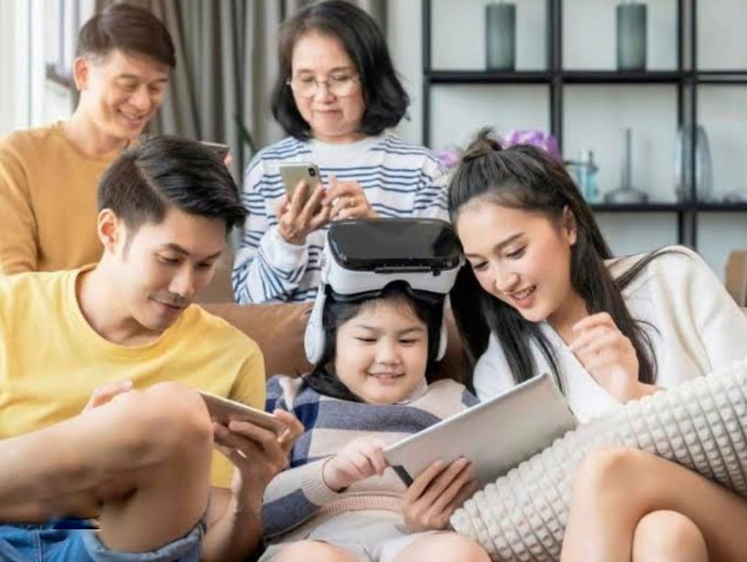 PENDEKATAN BERBEDA: ILustrasi Generasi Z yang selalu akrab dengan gadget dan cara terapi masalahnya.