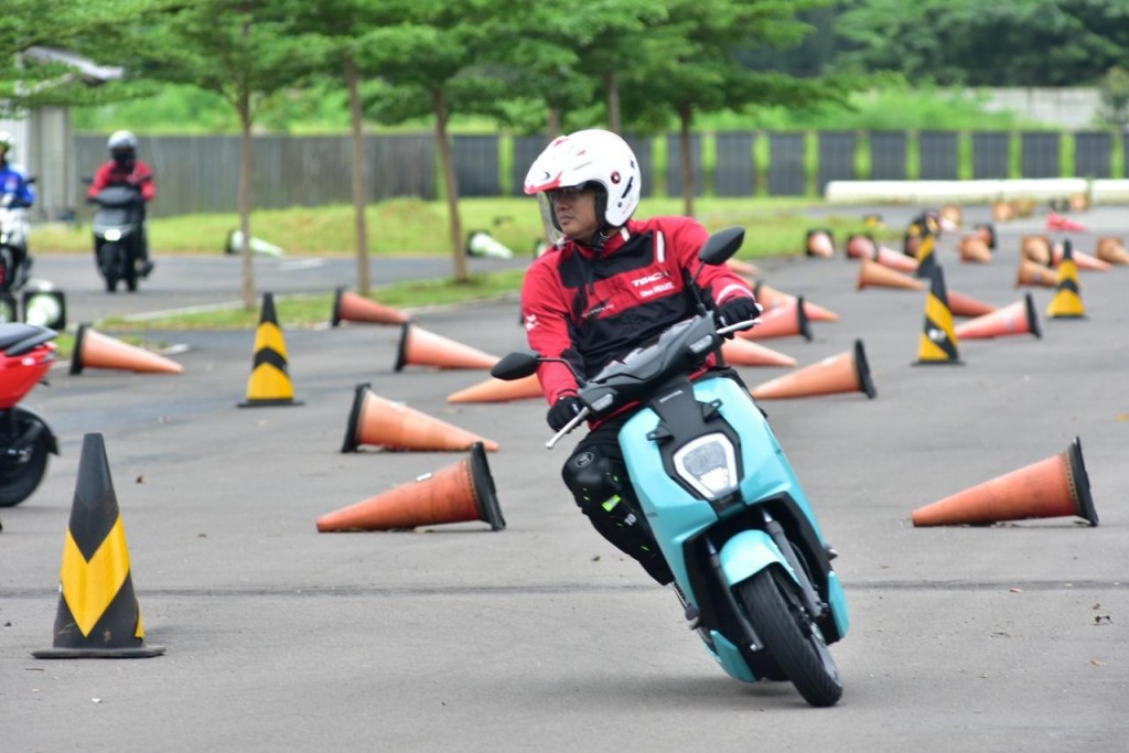 MOTOR LISTRIK: Tampilan motor listrik keluaran dari Honda.