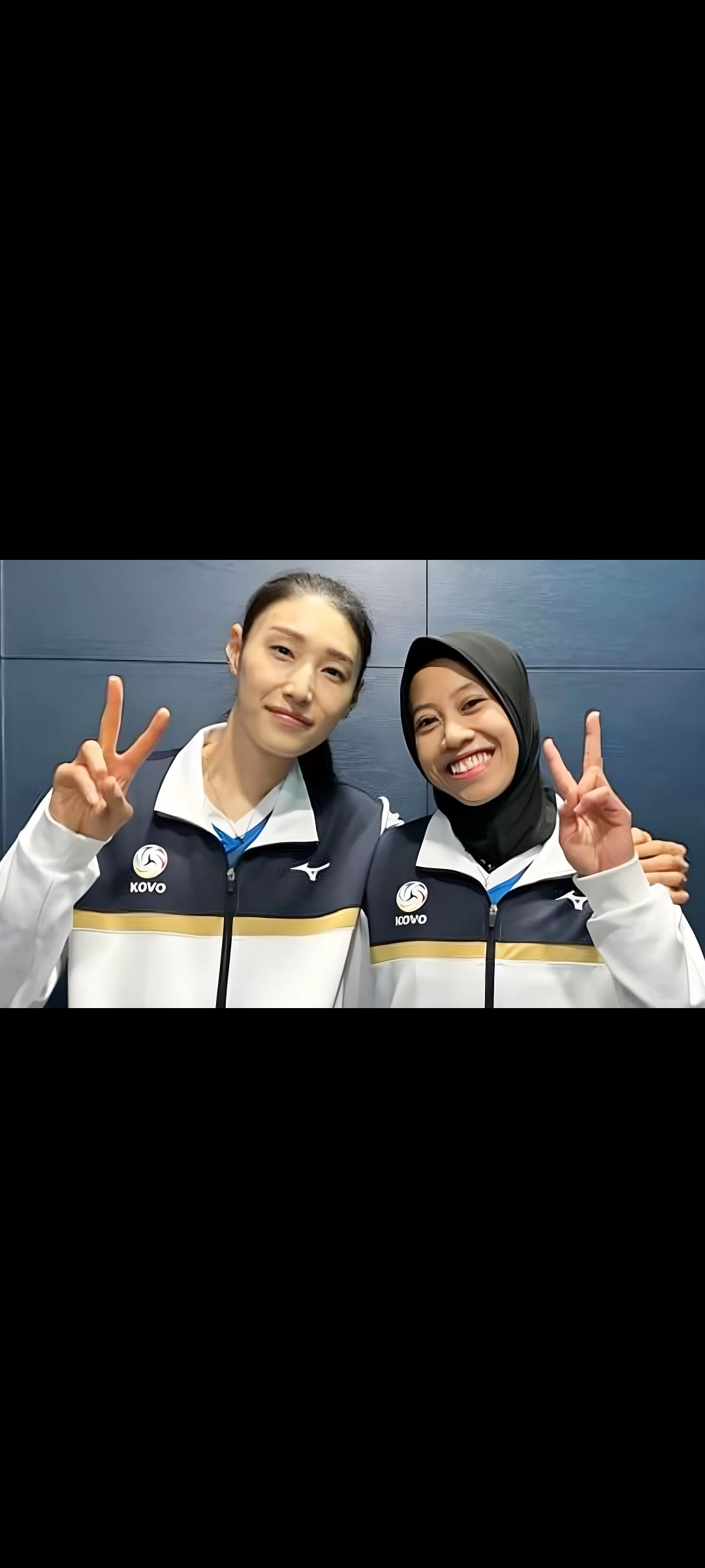 Megawati Hangestri dan Kim Yeon Koung