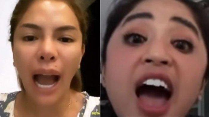 Nikita Mirzani dan Dewi Perssik
