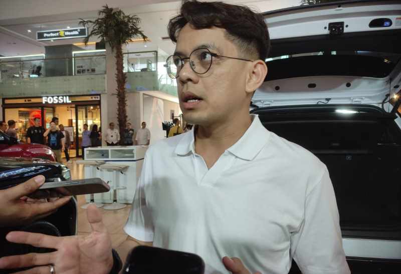 OPTIMISTIS : Ridwan Qisty selaku Regional Manager East Region Hyundai. (Foto Marsellus Pampur/Radar Bali)