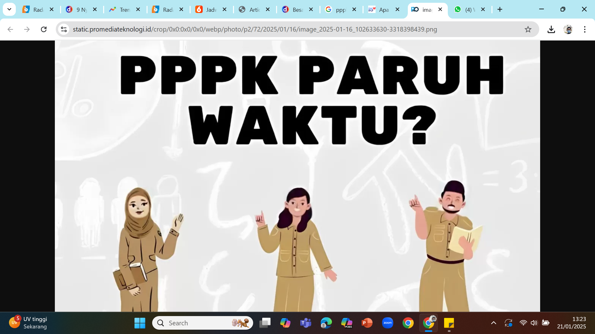 REKRUTMEN PPPK - Pemerintah segera melakukan rekrutmen PPPK Paruh Waktu setelah selesai melakukan rekrutmen PPPK Penuh Waktu.