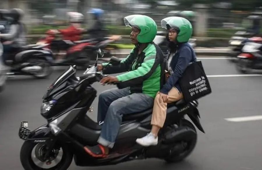 NOPOL DK!: Ilustrasi ojek online di Bali