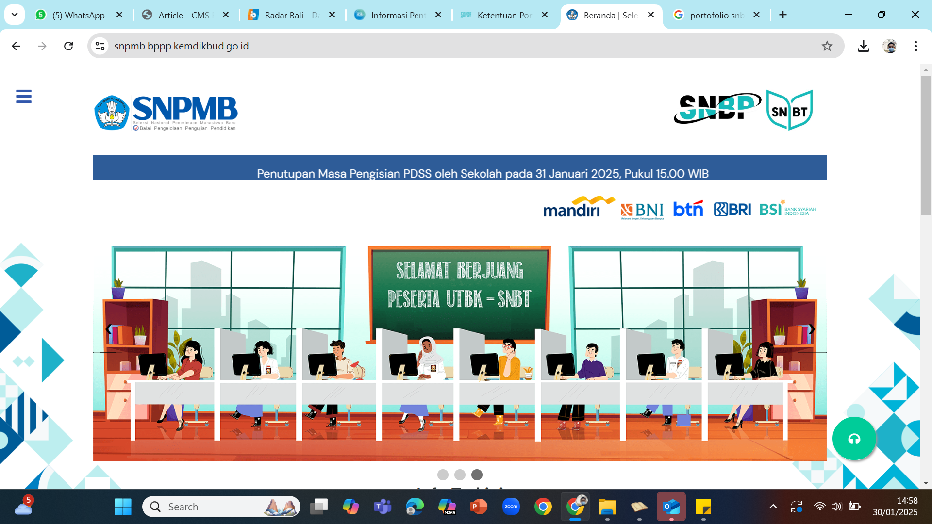 PORTOFOLIO - Tugas portofolio bidang seni rupa, desain, kriya, dan olah raga telah terbit.