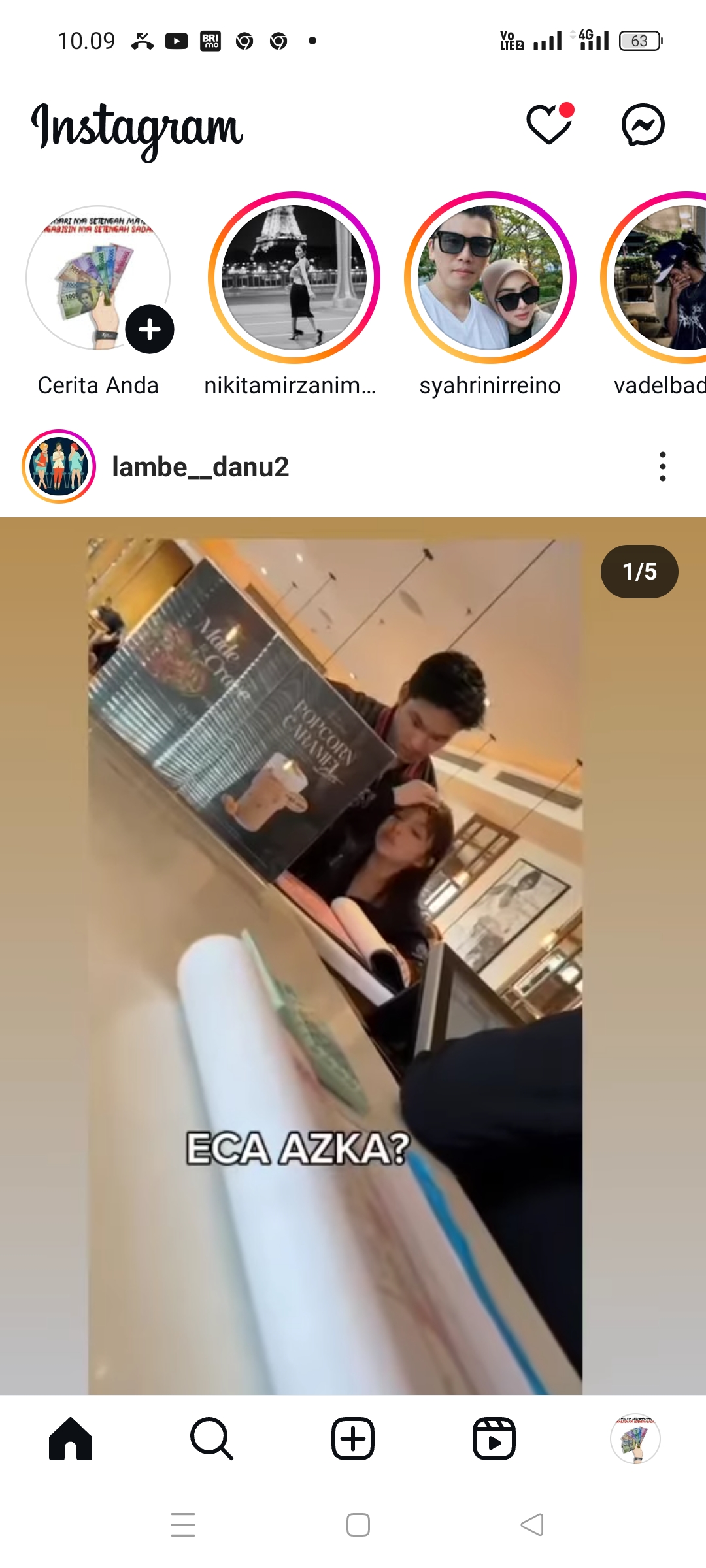 Azka Corbuzier dan Eca Aura