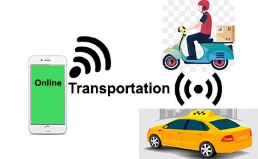 Ilustrasi Transportasi Online yang sedang kontroversi di Bali menyusul pemberlakuan KTP Bali