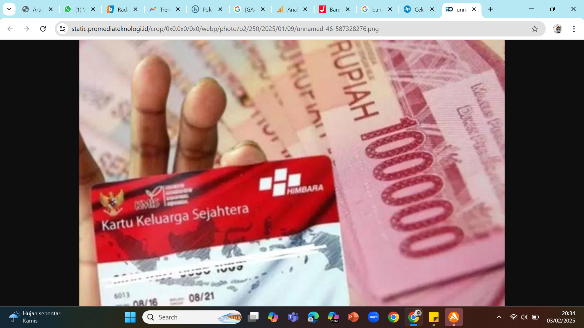 CAIR FEBRUARI INI - Bantuan Sosial Program Keluarga Harapan Tahap 1 2025 dipastikan cair Februari ini.